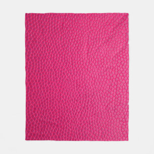 Pink leather leather texture skin fleece blanket