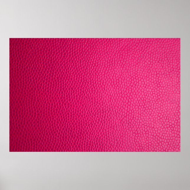 Pink leather leather texture skin poster (Front)