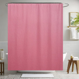 Pink Leather Shower Curtain