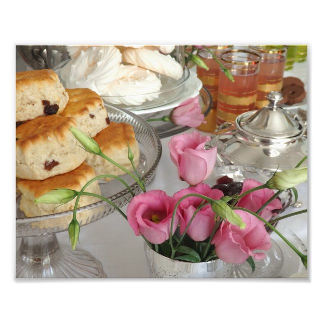 Pink Lemonade Afternoon Tea Poster (Front)