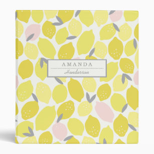 Pink Lemonade by Origami Prints Custom Binder