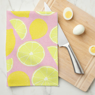 Pink Lemonade Citrus Kitchen Towel