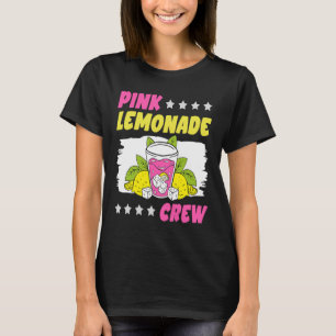 Pink Lemonade Crew Lemon Juice Boss 13 T-Shirt