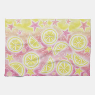 Pink Lemonade kitchen towel