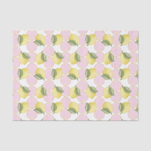 Pink Lemonade Lemon Birthday Party Tissue Paper