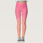 Pink Lemonade Mosaic Ombre Leggings<br><div class="desc">Sport these cute leggings and be unique! You are wearing a pink lemonade mosaic design,  people will surely ask where you got these from!</div>