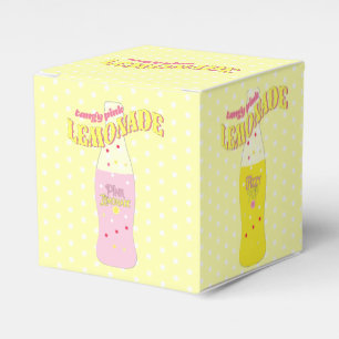Pink Lemonade Party Favor Box
