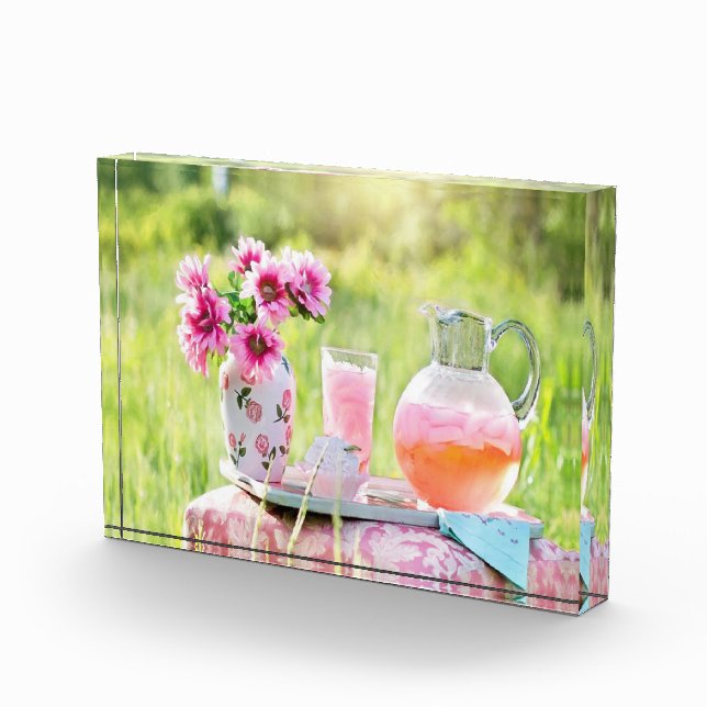 Pink lemonade picture photo block (Right)