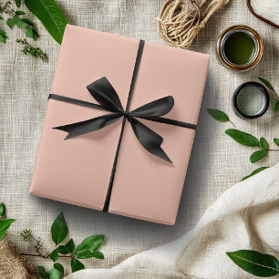 Pink Lemonade Solid Colour   Classic   Elegant Wrapping Paper