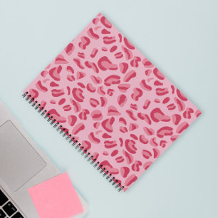 Pink Leopard Pattern Notebook