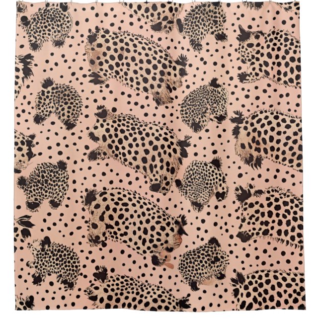Pink Leopard Print Pattern – Chic Animal (Front)