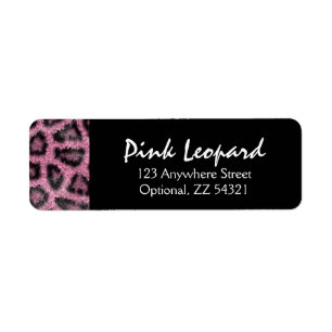 Pink Leopard Print Trendy Fur Pattern Wild Animal
