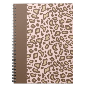 Pink Leopard School Notebook Journal Gift