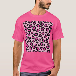 Pink leopard spots African print T-Shirt