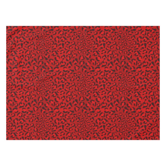 Pink leopard texture pattern. tablecloth (Front (Horizontal))