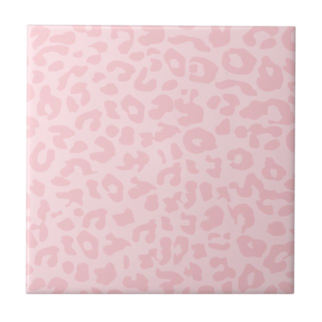 Pink Leopard Tile (Front)