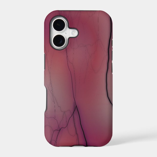 Pink Lightning iphone case (Back)