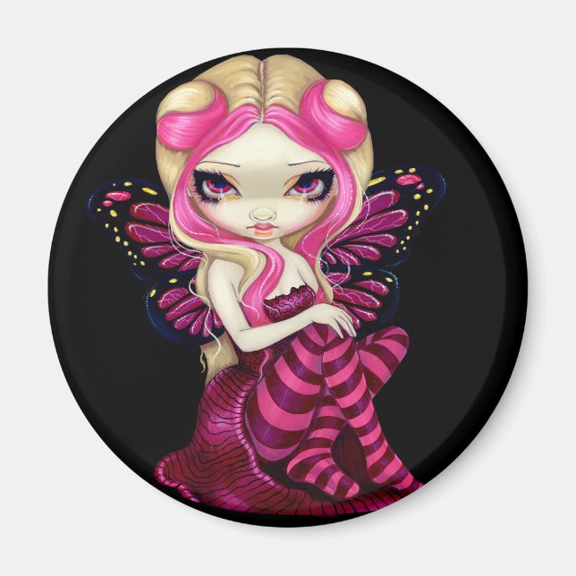 "Pink Lightning" Magnet (Front)