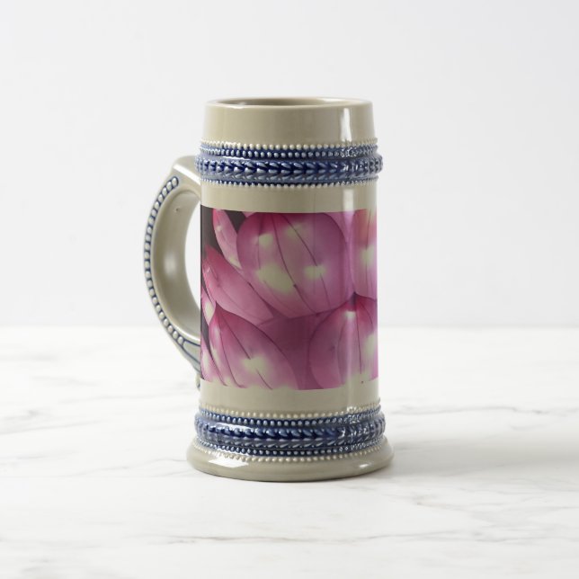 Pink Lights 22 oz Stein (Front Left)
