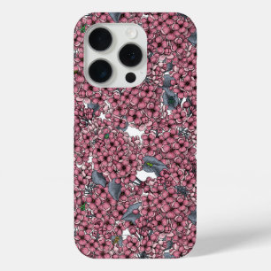 Pink Lilac garden iPhone 15 Pro Case