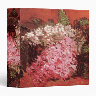 Pink Lilacs by Vincent van Gogh, Still Life Flower Binder