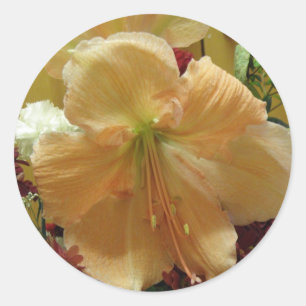 Pink Lily Bouquet Sticker
