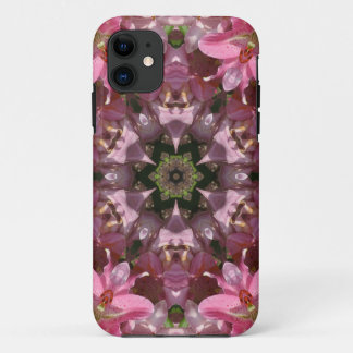 Pink Lily Fusion Kaleidoscope iPhone 11 Case