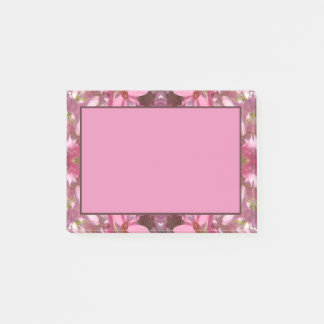 Pink Lily Fusion Kaleidoscope Post-it Notes