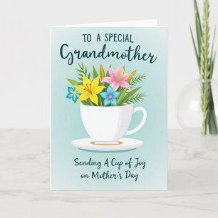 Pink Lily Mom Happiness Card
