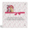 Pink Lion Monogram Letter L Baby Scrapbook