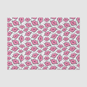 Pink Lip Kiss Lipstick & Beauty Supply Distributor Tissue Paper
