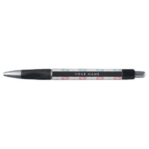 Pink Lips, Blue Lips, Kiss, Your Name, Personalise Pen