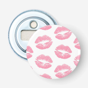 Pink Lips, Pattern Of Lips, Pink Lipstick, Kiss Bottle Opener