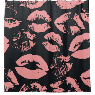 Pink Lips: Quirky Vintage Seamless