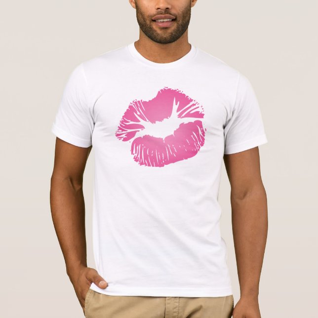 Pink LIps T-Shirt (Front)