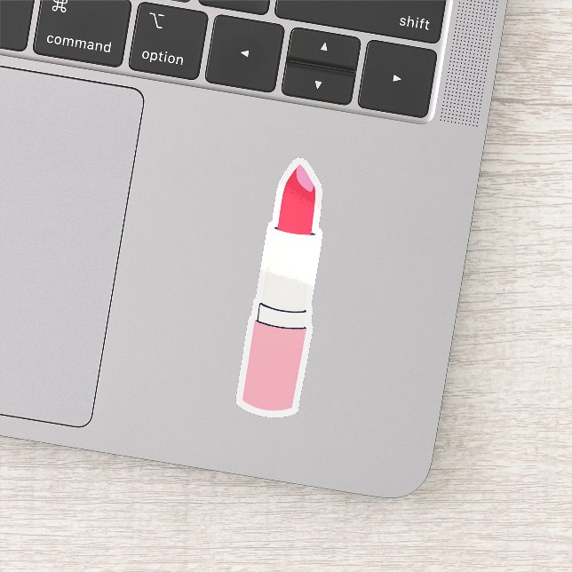 Pink Lipstick (Detail)