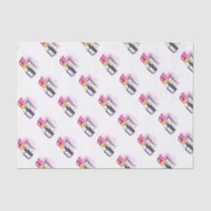 Pink Lipstick Tissue Paper