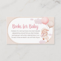 Pink Little Lamb Baby Shower Books for Baby