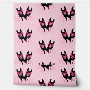 Pink Llama Home Decor Wallpaper