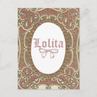 Pink Lolita Postcard