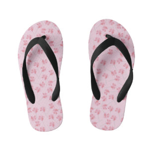 Pink Lollipop  Kid's Flip Flops