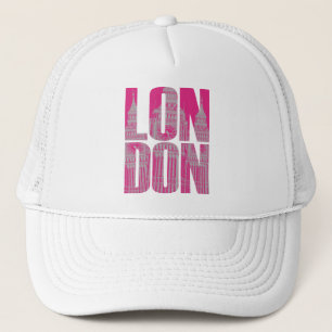 Pink London Trucker Hat