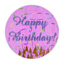 Pink Loops Festive Happy Birthday