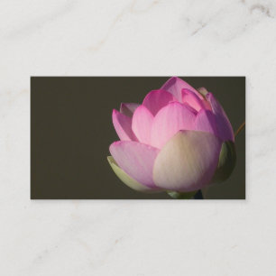Pink Lotus Business Card