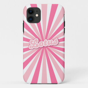 Pink Lotus iPhone 11 Case