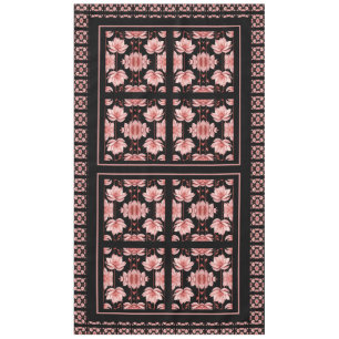 Pink Lotus Classic Tablecloth