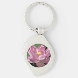Pink Lotus Flower IV Keychain