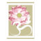 Pink Lotus Flower Yoga & Zen Calligraphy Om Aum