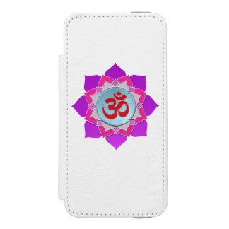 Pink lotus incipio watson™ iPhone 5 wallet case
