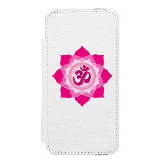 Pink lotus incipio watson™ iPhone 5 wallet case